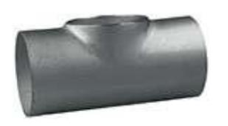 Edelst.T-Stueck ausgehalst 316L 139.7x3.0mm