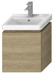 Amoa – Unterschrank für HWB AQKEIDHWB45, 1 Auszug, Eiche, 44 × 48 × 33,4 cm
