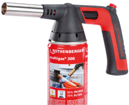 Lötgerät ROFIRE 4 PIEZO Set mit Multigas 300, 7/16", EU