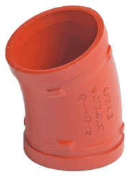 Victaulic Bogen Mod.12 22.5Gr.lackiert 89mm
