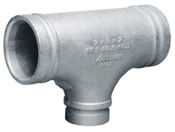 Victaulic Reduzier-T-Stueck Mod.25 verz. 89x76mm