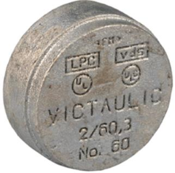 Victaulic Endkappe Mod.60 verzinkt 89mm