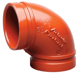 Victaulic Firelock Bogen 90 Modell 001 lackiert 60mm