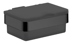 Emco Passion Feuchtpapierhalter schwarz/schwarz