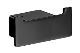 Emco Passion Doppelhaken 70 x 30 x 33 mm , schwarz