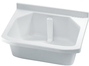 Mehrzweckbecken 650 × 450 × 376 mm, ROMAY, Kunststoff, weiß, vielseitig einsetzbar