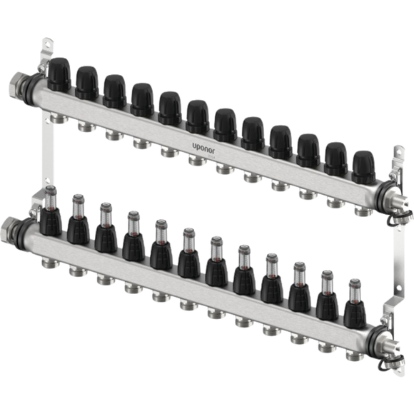 Uponor Vario S Verteiler FM 12xG3/4 Euro - G1