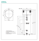 Vaillant Warmwasser-Wärmepumpe, 252 L aroSTOR plus VWL BM 260/6, R290-2