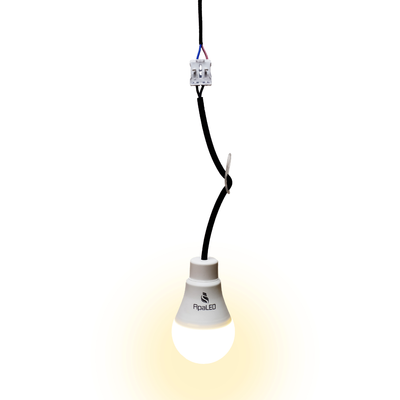 Baustellenbirne LED mit Anschlusskabel 9W 2700K, 810lm