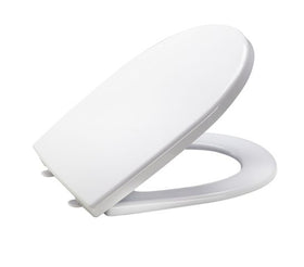 MKW – Aquila Plus WC-Sitz mit Deckel weiß und Metallscharnier – 1 Stück