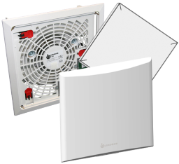 Kleinraumventilator LF/M 100 mit 7-Minuten-Nachlaufrelais LIMODOR