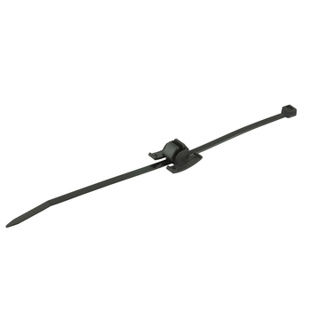 Kabelbinder mit Befestigungsclip 200 × 4,8 mm ALUMERO
