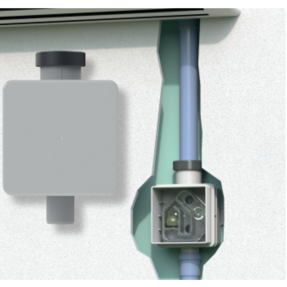 HL138N Klimagerät-UP-Siphon DN32
