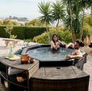 NetSpa Octopus Whirlpool mit Möbelset – Halbfester Outdoor-Whirlpool für 4–6 Personen-2
