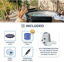 NetSpa Octopus Whirlpool mit Möbelset – Halbfester Outdoor-Whirlpool für 4–6 Personen-5