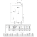 Windkessel Edelstahl 180 Liter – 480 × 480 × 1280 mm-2